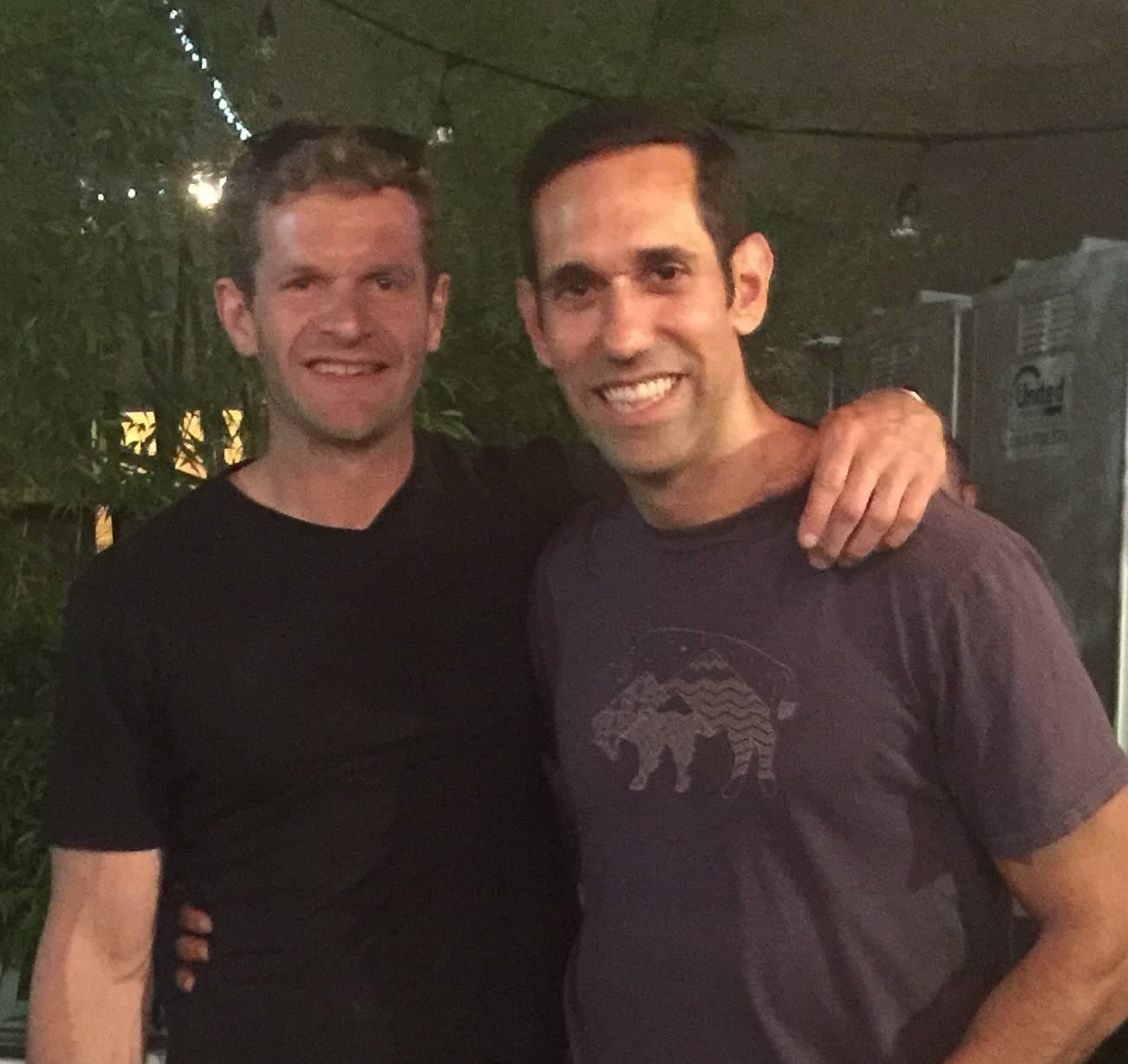 Picture of Angel + Jacob, founders of Deglaze